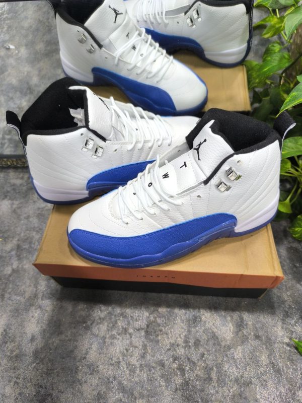 نایک ایر جردن ۱۲ آبی بلوبری Nike air jordan 12 blueberry - Image 3