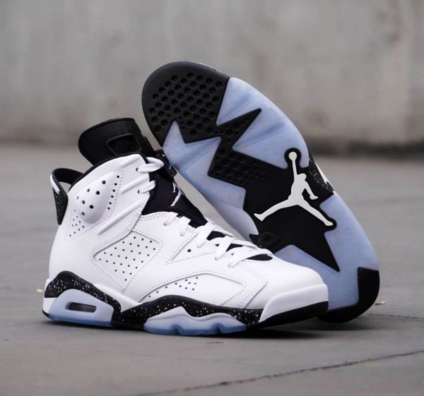 نایک ایر جردن ۶ تمام سفید Nike air jordan 6 white oreo