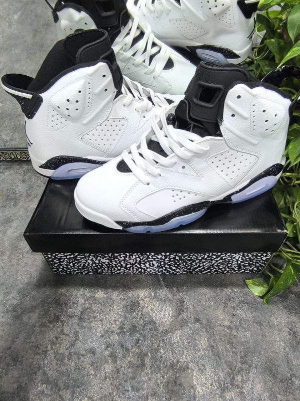 نایک ایر جردن ۶ تمام سفید Nike air jordan 6 white oreo - Image 3