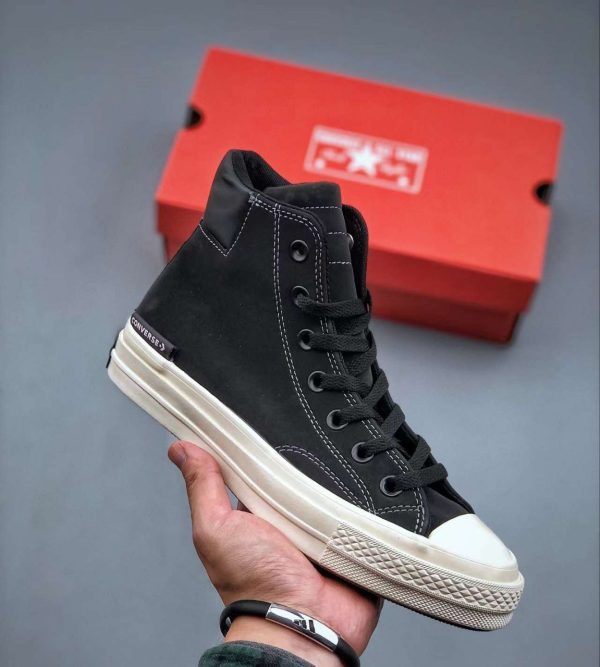 کانورس آل ستار چاک ۷۰ پادد تمام جیر مشکی Converse all star chuck 70 padded