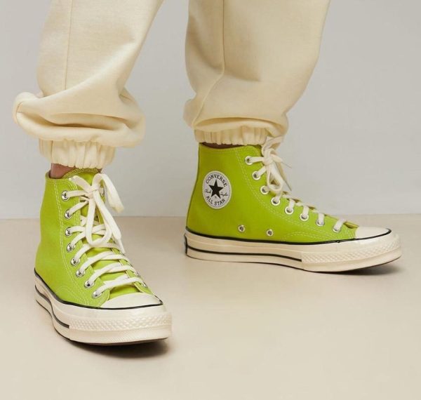 کانورس آل استار ساقدار ۱۹۷۰ فسفری Converse all star 1970 high pastel green