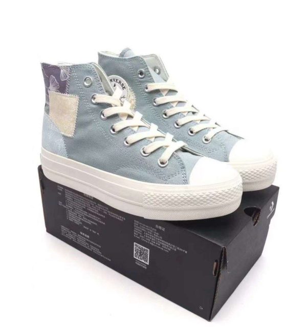 کانورس ساقدار چاک ۷۰ آف اسپرینگ آبی Converse all star chuck 70 offspring blue