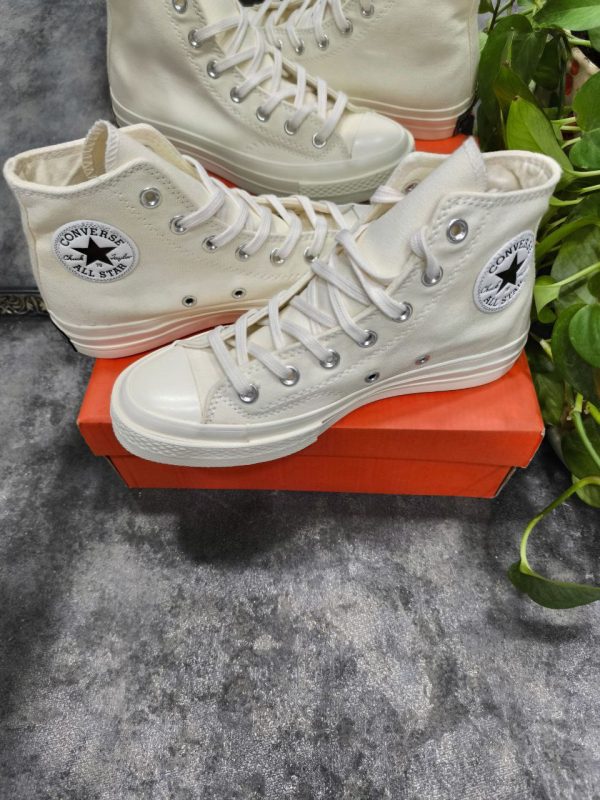 کانورس آلستار ساقدار ۱۹۷۰ بژ Converse all star 1970 beige - Image 3