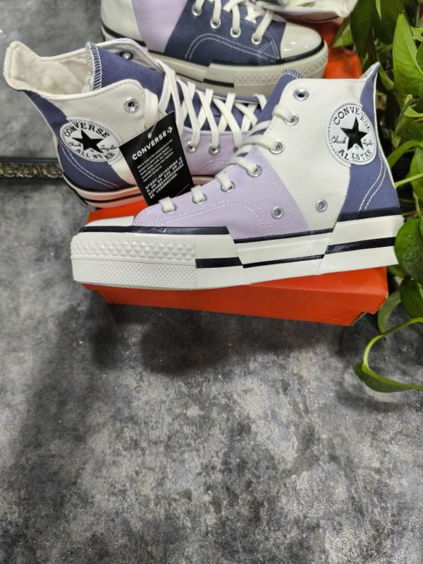 کانورس ساقدار چاک ۷۰ پلاس بنفش Converse chuck 70 Plus purple - Image 2