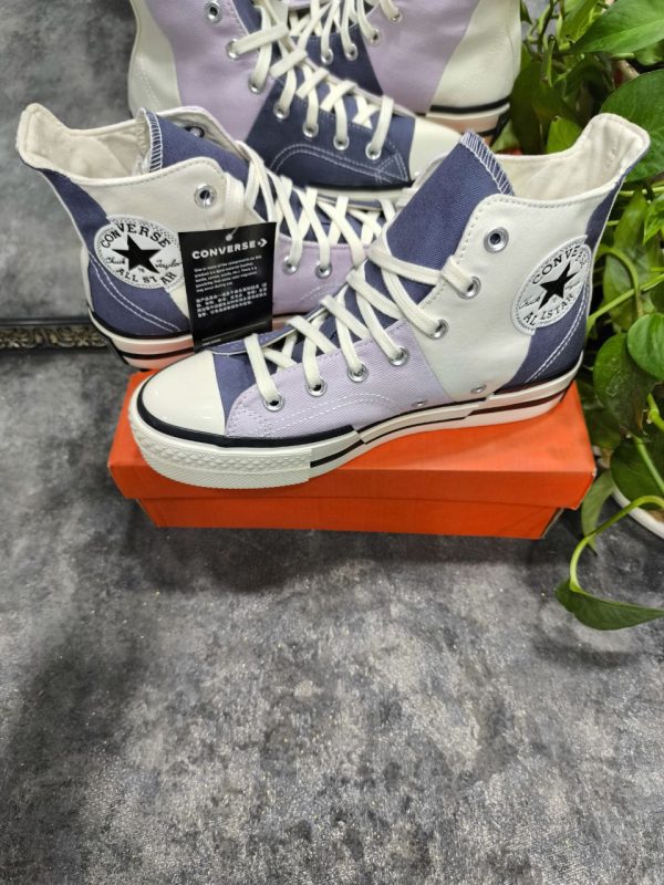 کانورس ساقدار چاک ۷۰ پلاس بنفش Converse chuck 70 Plus purple - Image 3