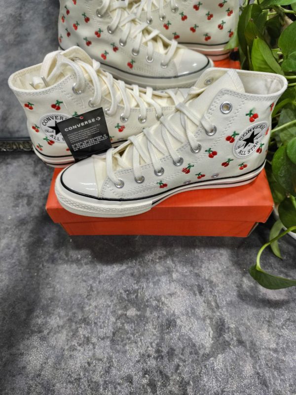 کانورس آل استار چاک تیلور ساقدار گیلاسی Converse all star chuck Taylor cherries - Image 3