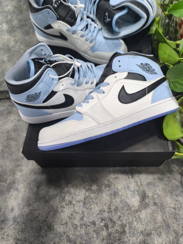 نایک ایر جردن ۱ ساقدار آبی یخی Nike air jordan 1 high Ice blue - Image 2