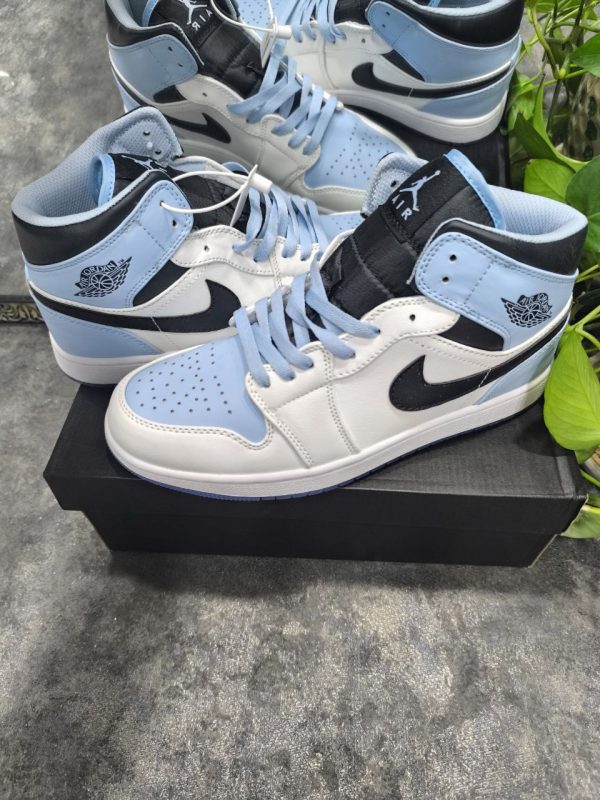 نایک ایر جردن ۱ ساقدار آبی یخی Nike air jordan 1 high Ice blue - Image 3