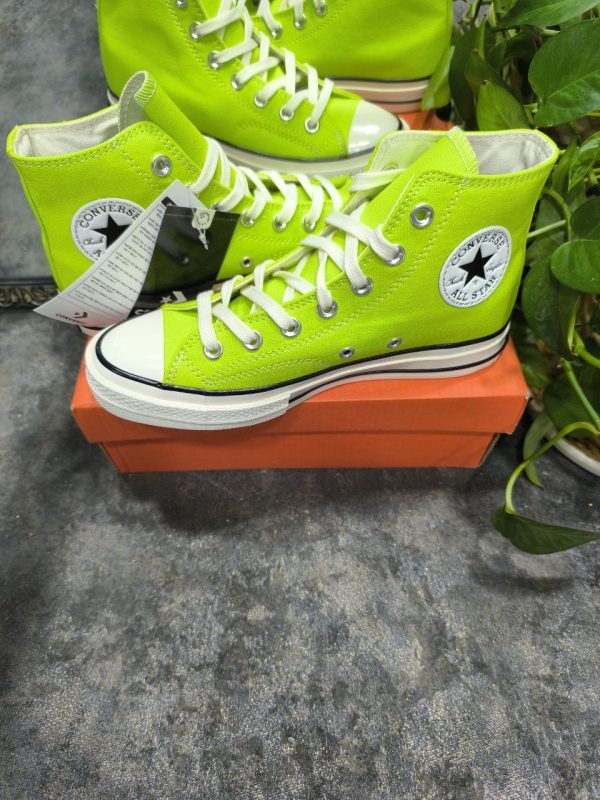 کانورس آل استار ساقدار ۱۹۷۰ فسفری Converse all star 1970 high pastel green - Image 3