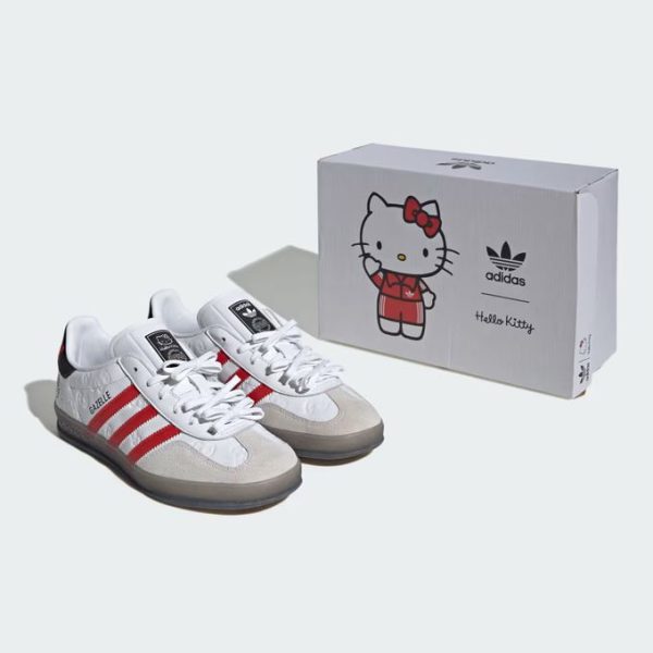 کتونی بچه گانه آدیداس گزل هلوکیتی  Adidas gazelle hello kity