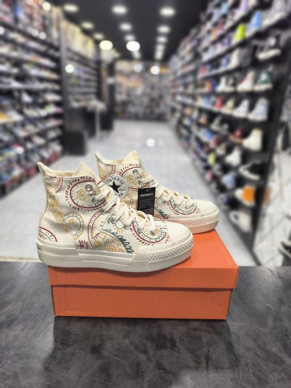 کانورس ساقدار چاک ۷۰ پلاس کرافت سنتی کرمی Converse Chuck 70 Plus Crafted Evolution - Image 2