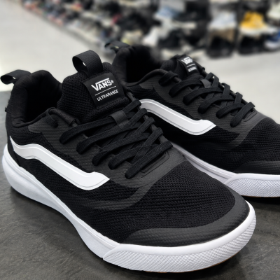 ونس بدون ساق اولترا پارکور مشکی سفید Vans Ultrarange black white