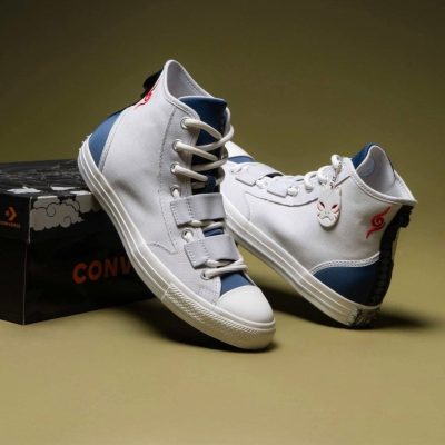 کانورس آلستار ساقدار ناروتو طوسی آبی Converse Chuck Taylor All Star Naruto